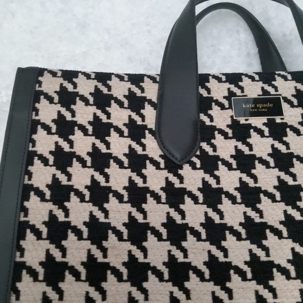Kate Spade Houndstooth Tote
